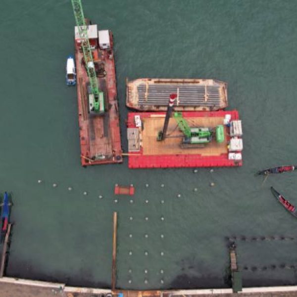 Rifacimento del pontile ACTV “San Zaccaria Jolanda” Rossi Renzo Costruzioni S.r.l. a Venezia - Geofondazioni